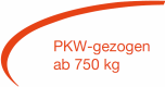 PKW-gezogen ab 750 kg